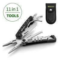 Multiherramienta Maarten 11 En 1 Con Lijeras De Acero Inoxidable Dureza Alta Herramienta Multifuncional Para Camping Regalos Para Hombres Con Cierre De Seguridad - details 4