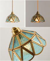 Lámpara Colgante De Isla De Cocina Colorida De Vidrio ChandelierSuspensión Para Sala De Estar Comedor Hotel Tienda Moderno Estilo - details 10