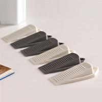 Protector De Puerta Seguridad Infantil 2pcs Wedge De Goma Diseño De Ratón Stopper De Puerta Portador Guardia Para Oficina Y Hogar - details 1
