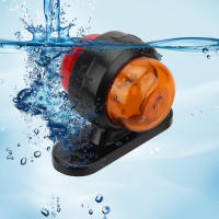 Luz De Marca Lateral LED 2X 12v 24v Para Remolques Delantera Y Trasera Luz De Alineación Indicador Lámpara Perimetral Luz De Cola Para Camión Caravana - details 7