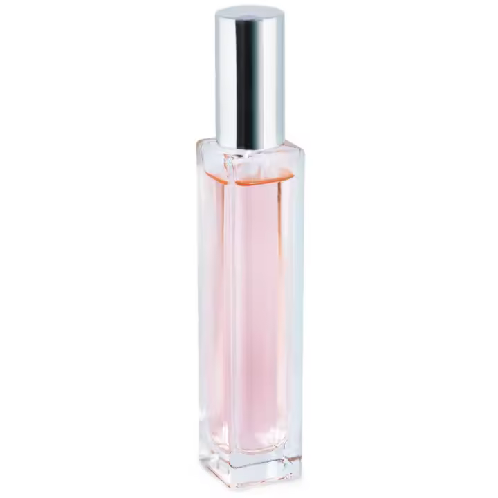 Frasco perfume  alto pulverizador plateado | Gran Velada | Ideal para perfumes personalizados, sostenibles y recargables - 1