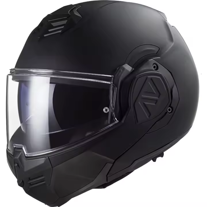 Casco Modular LS2 Advant Solid Matt Black 2206 - 1