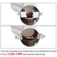 Pipas De Caucho De Estilo Coche 1Pcs Reemplazo Para Escape De Acero Inoxidable Con Tiras De Silenciador Para VW Golf 4 Bora Jetta - details 7