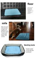 Nueva Almohada De Enfriamiento Para Mascotas Verano Sofá Para Perros Y Gatos Suave Seda Hielo Sensación Cómoda Nido Almohada De Verano Para Perros Almohada De Mascotas - details 1