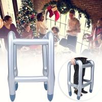Ayuda Para Caminar Inflable Con Asa De Mano Marco Simulado Para Discapacitados Halloween Y Navidad PVC Resistente a La Fuga De Aire - details 2