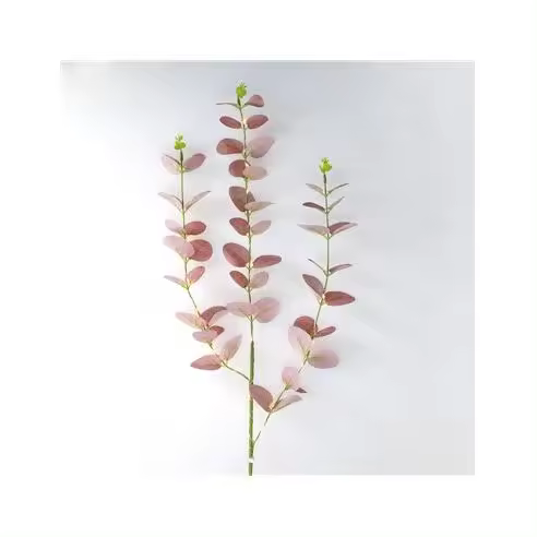 Gsc Evolution - Rama LED Eucalipto Rosas 0,83m Luz Cálida | Pilas No Incluidas - 1