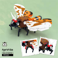 Juguetes De Bloques De Construcción Anti-Mosquitos Para Niños Coleccionables Duraderos Orchid Mantis Redviidae Y Más Bloques De Plástico ABS Tamaño Pequeño Compatible Con Lego - details 3