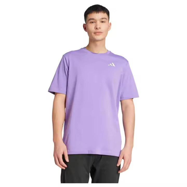 Camiseta de Manga Corta Adidas  para hombre en color morado - 1