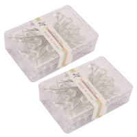 Alloy Pins Transparentes Para Boda Y Costura 50/100Pcs En Caja De Plástico Accesorios De Costura Y Punzón Para Bordado - details 7