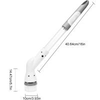 Limpia Pisos Eléctrico Con 6 Cabezas De Repuesto Limpia Pisos Con Escobillas Giratorias Herramienta De Limpieza Handheld Ecológica - details 9
