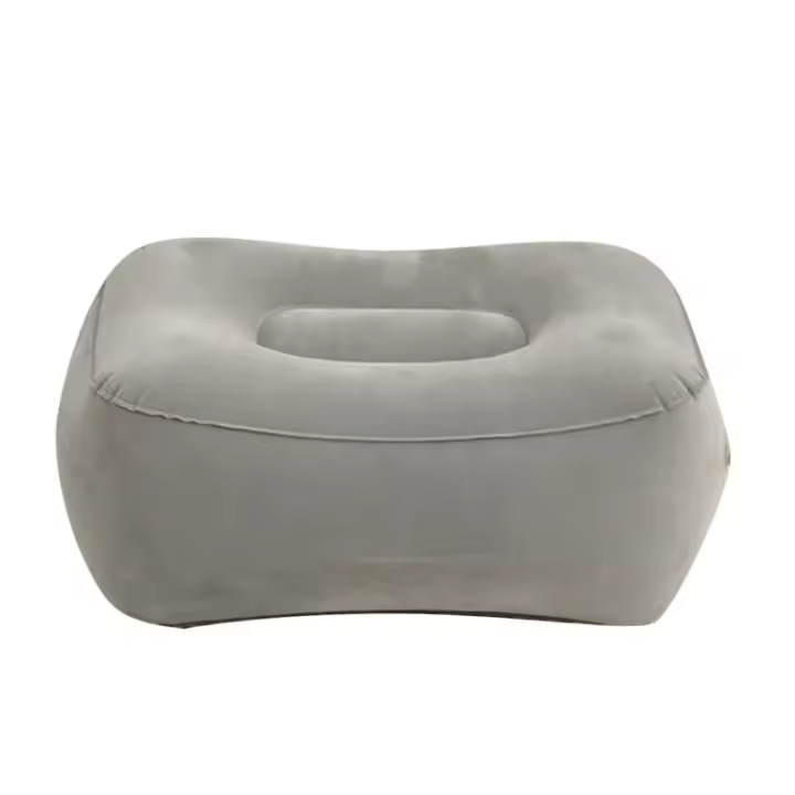 Almohada Inflable Para Pies 1 PC Cojín De Descanso Para Piernas Y Pies Para Viajes Oficina Hogar Sobre La Mesa Material PVC - 1