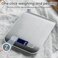 Báscula Electrónica De Cocina Precisa Miniatura Para Pastelería Y Hornear Alimentos Material Acero Inoxidable Peso Máximo De 10kg 5kg - details 3