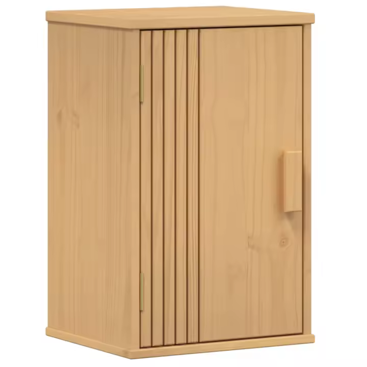 Armario de baño vidaXL 35x30x55 cm de madera maciza de pino - 1
