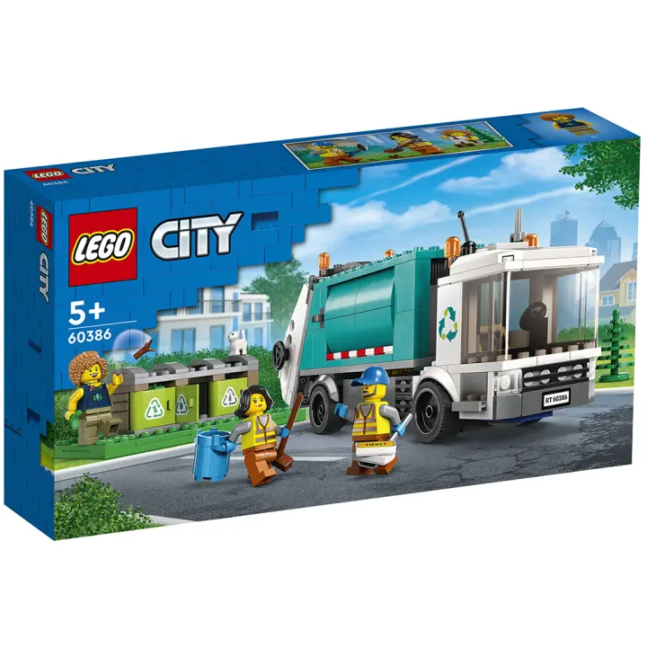 Lego City - Camión de Reciclaje, 60386, Tienda con Licencia Oficial - 1
