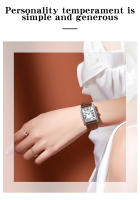 Reloj De Cuarzo SANDA Con Numeros Romanos En Cuero Acero Inoxidable Resistente Al Agua Para Hombres Y Mujeres Estilo Casual - details 15