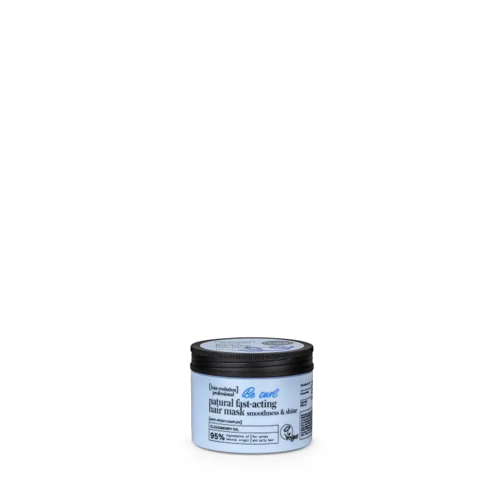 NATURA SIBERICA MASCARILLA CAPILAR NATURAL DE RÁPIDA ACCIÓN &lt;&gt; SUAVIDAD Y BRILLO, 150 ML - 1