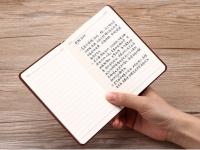 Cuaderno De Notas A6 Estilo Retro De Cuero Artificial PU Mini Portátil Para Escritura Y Contabilidad En La Oficina - details 10