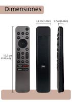 Control Remoto Luminoso De Repuesto RMF-TX900U Para Televisores Sony Smart Android 4K Ultra HD LED Internet KD XBR Series UHD - details 3