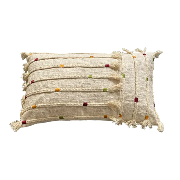 MEVAK LIVING - Funda de cojín de algodón modelo Hupa Petite - 1