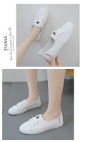Zapatos Planos Blancos Para Mujer Comodidad Y Estilo Casual Zapatos De Mujer Transpirables Y Suaves Zapatos Para Damas De Moda Coreana - details 8