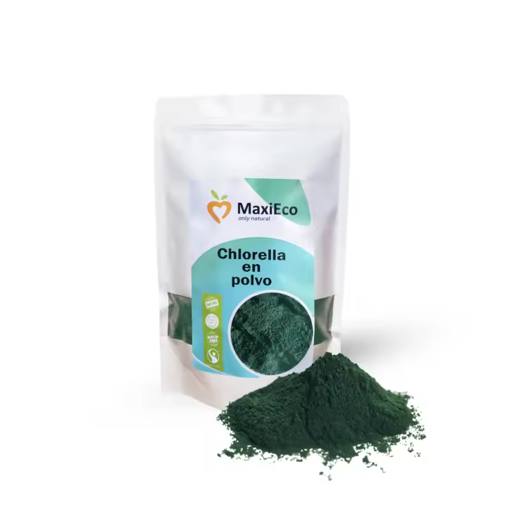 Chlorella en polvo 1 kg 100% Natural, pura, sin aditivos adicionales - 1