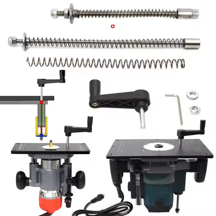 Toohr Elevador De Router Para Tratamiento De Madera Kit De Herramientas Para Engrafado Y Millado De Madera Pieza Individual - 1
