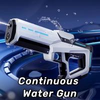 Pistola De Agua Eléctrica Para Niños Juego De Playa Al Aire Libre Automática Absorbe Agua Regador De Spraying Para Niños Regalo - details 0