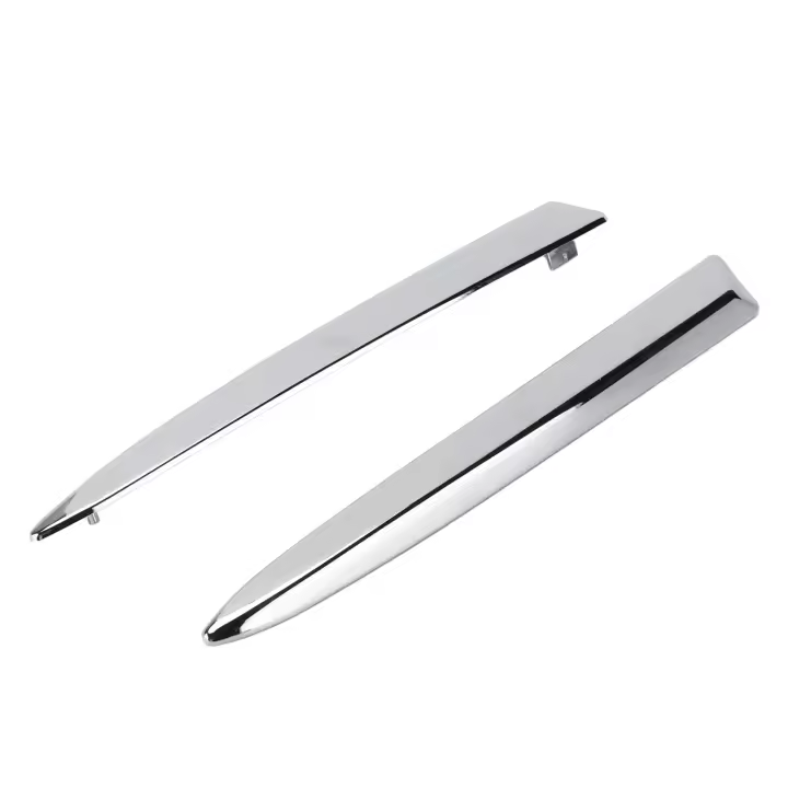 Tira De Estructura Superior Del Parachoques De Coche Cromada 735455041 Reemplazo Para FIAT 500 2007-2015 Pieza De Exterior Del Automóvil Material ABS - 1