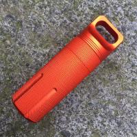 Nueva Caja De Almacenamiento De Kit De Supervivencia EDC De Aluminio Sellado Impermeable Para Cápsulas De Botella Y Tabletas Caso Airtight De Herramientas Al Aire Libre En Negro Verde Y Naranja - details 7