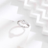 Anillo Romano De Acero Inoxidable Con Diseño De Cruz Y Zirconia Color Retención Moda Popular En Europa Y América Para Hombres Y Mujeres - details 11