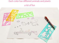 Juego De Dibujo Spirograph Geométrico Para Niños Y Niñas Herramienta Creativa De Arte Y Manualidades Con Plantillas De Ruler Regalo Educativo Para Edades 3-12 Años - details 6