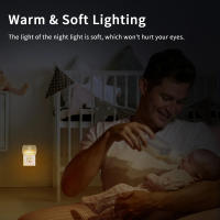 Lámpara Nocturna LED Con Sensor De Movimiento EU Plug Para Decoración De Habitaciones De Niños Pasillo Escaleras WC Lámpara Nocturna Para Dormitorio - details 13