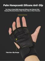 Guantes De Entrenamiento Para Deportes Y Fitness Para Hombres Y Mujeres Protección De Muñeca Y Palma Para Levantamiento De Pesas Y Gimnasio - details 1