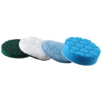 4 PCS Cabezas De Cepillo De Repuesto Para Escobilla De Rotación Eléctrica Limpieza Inalámbrica Pads Lavables Y Reutilizables - details 0