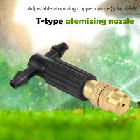 Sistema De Enfriamiento Por Nebulización Para Jardín 5-100Pcs Con Boquillas De Atomizador De Latón 1/4'' Y Tubo De 4/7mm Sprinkler De Riego - details 4