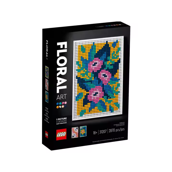 LEGO FLORAL 31207: Arte Floral - 1