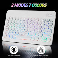 Teclado Inalámbrico Bluetooth Para iPad Air pro Mini 11/10/9 Pulgadas Compatible Con Xiaomi Samsung Huawei Tableta Con Ratón Incluido - details 2