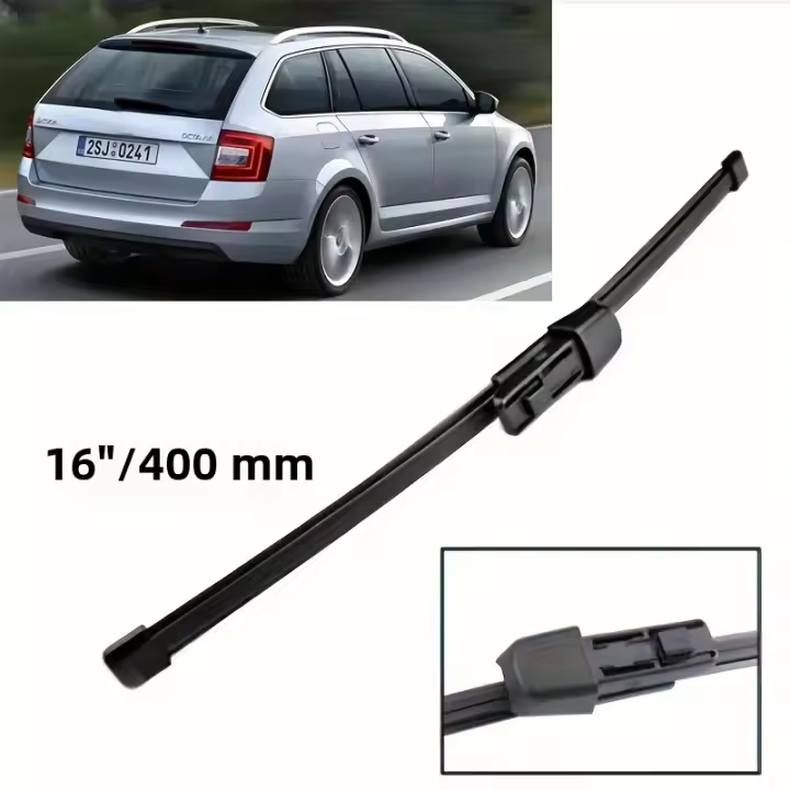 Limpiaparabrisas Trasero 16 Pulgadas Para Skoda Octavia Hatchback 2013-2018 Limpia Ventanas Y Parabrisas Material De Goma - 1