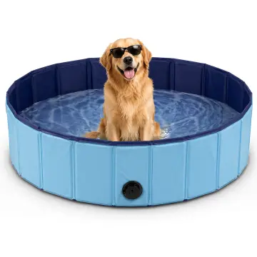 Piscina Plegable Portátil Para Perros Y Niños – Antideslizante, De 80 O 100 Cm De Diámetro, Ideal Para Interior Y Exterior