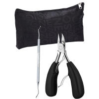 Juego De 5 Piezas De Tijeras De Uñas De Acero Inoxidable Para Corrección De Uñas Gruesas Y Engranadas Podología Kit De Uñas - details 4