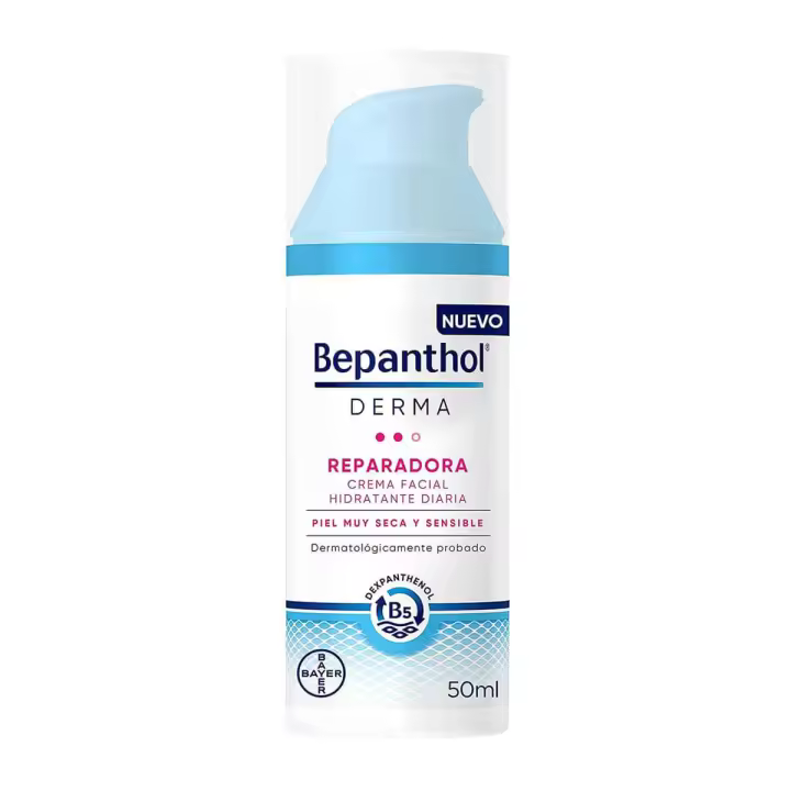 Bepanthol® derma crema facial hidratante diaria reparadora 50 ml - 1