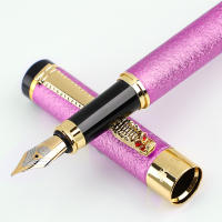 Pluma De Tinta Metálica Para Escritura Diaria 0.5mm Tamaño Medio Punto De Tinta De Iraurita Ideal Para Estudiantes Y Oficina Unisex - details 1