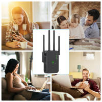 Enlace WiFi inalámbrico 1200Mbps Repetidor Amplificador de Señal WiFi Dual-Band 2.4G 5G Extensión WiFi 802.11ac Gigabit WiFi con Router WPS Antena de Red - details 8