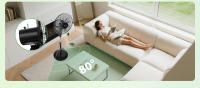 Aigostar Ventilador de Pie Silencioso 10 Aspas Oscilante 75° 3 Velocidades - details 3