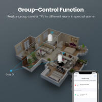 Tuya ZigBee Radiator Actuator Thermostat Smart TRV Thermostatic Valve Temperature Controller Support Alexa Google Home TRV06 - details 6