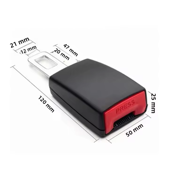 Extensor Ajustable De Cinturón De Seguridad Para Coche Universal 23CM Clip De Conector Para Asiento Extensión De Cinturón De Niños Accesorios De Auto - 1