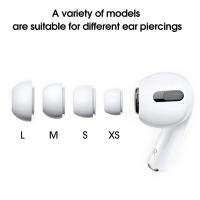 Tops De Oreja Para Airpods pro Reducción De Ruido Silicona Cubierta De Auriculares Para Air Pods pro 1ra Y 2da Generación Eartip Earcap Plug - details 1