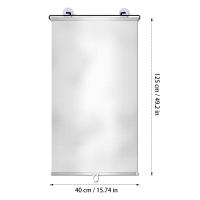 Cortina Retráctil Para Ventanas De Oficina Y Hogar Con Parasol Protección UV Cortina De Rueda Para Coches Parabrisas Antirreflectante - details 12