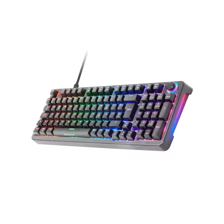 Mars Gaming - MKPROBES teclado Juego USB QWERTY Español Negro MKPROBES - 1