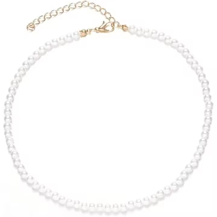 Collar Perlas Gargante de Perlas de 5mm, collar de Perlas cultivadas a mano y Delicado, para el día de la Madre, para Mujeres y Madres regalo - 1